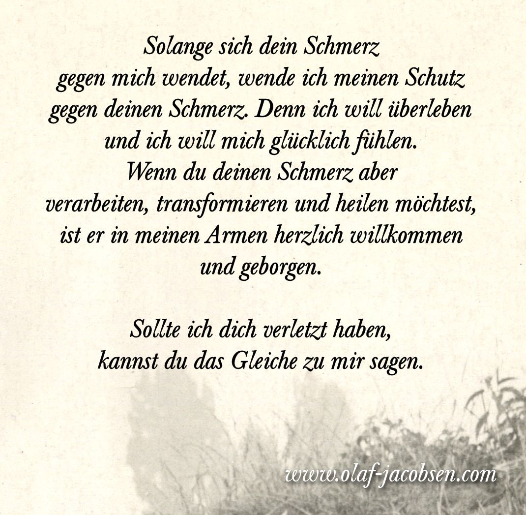 Empathie f&uuml;r Schmerz - Olaf Jacobsen
